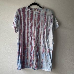 Free People oversized tiedye tee